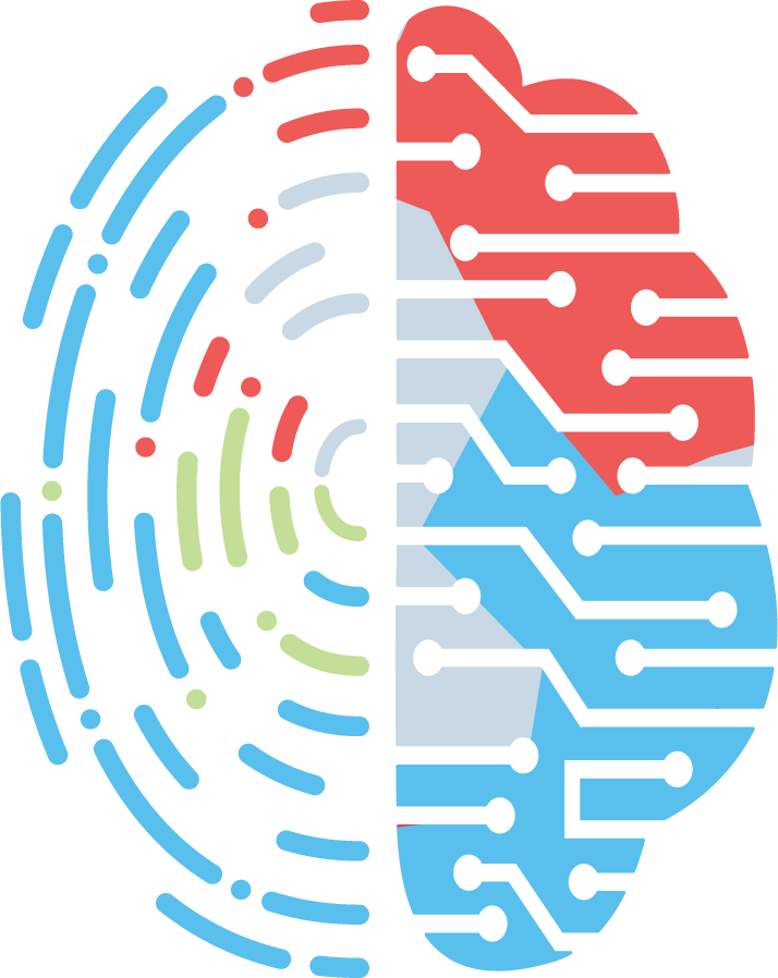 An abstract illustration of a brain